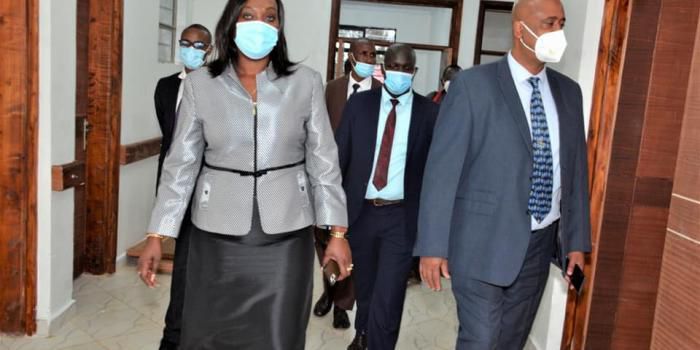 Deputy Governor Kananu and NMS Boss General Badi