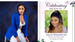 Amber Ray mourns bestfriend Sally Wangechi