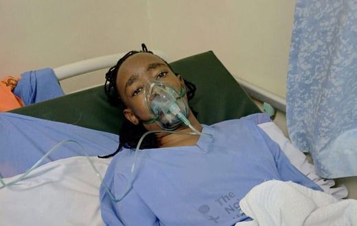 Comedian Akuku Danger in hospital