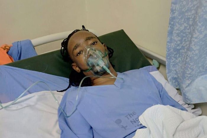 Comedian Akuku Danger in hospital