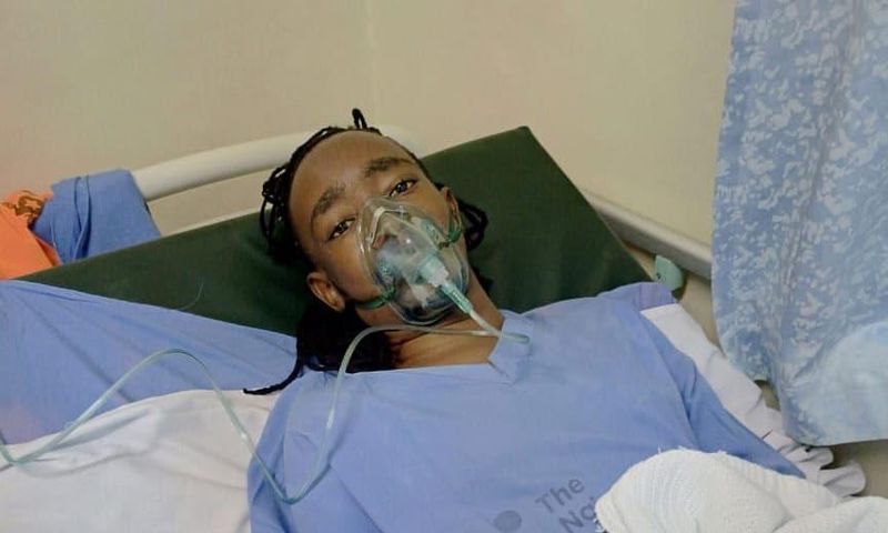 Comedian Akuku Danger in hospital