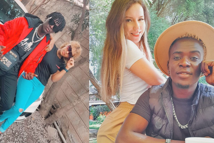 Willy Paul with his Baba Mamas