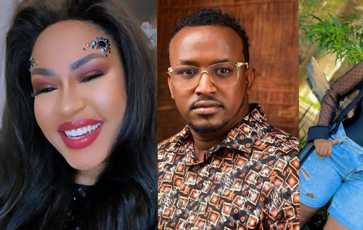 Jamal Roho Safi and wives, Amira and Amber Ray