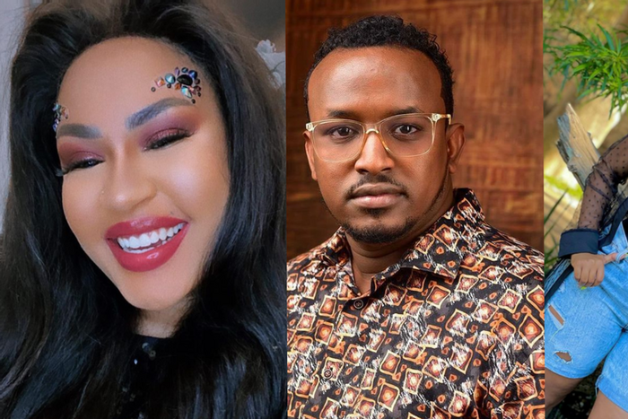 Jamal Roho Safi and wives, Amira and Amber Ray