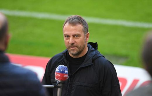 Bayern Munich head coach Hansi Flick refused to answer questions Saturday about his tense relationship with sports director Hasan Salihamidzic
