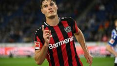 Patrik Schick of Bayer Leverkusen and the Czech Republic is on hot form