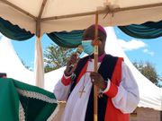Anglican Church of Kenya (ACK) Archbishop Jackson Ole Sapit during a past church service