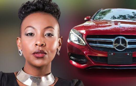 Mwalimu Rachel flaunts her new Mercedes Benz
