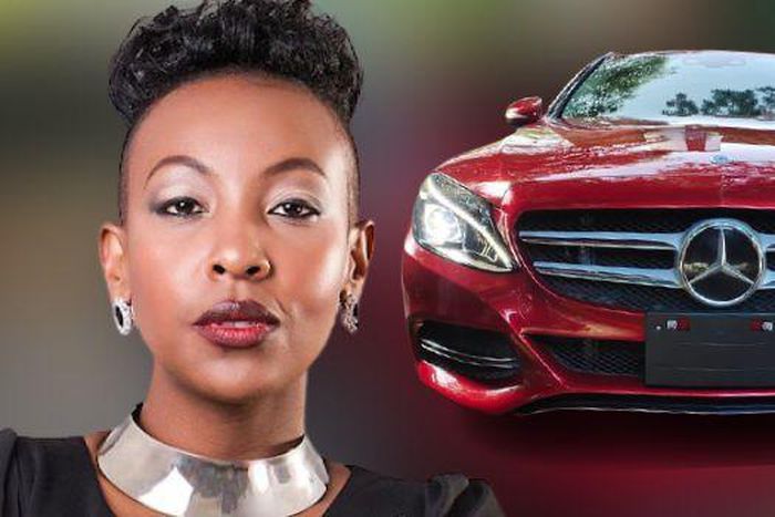 Mwalimu Rachel flaunts her new Mercedes Benz