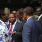 Businessman Chris Kirubi with President Uhuru Kenyatta and Mike Sonko