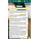 Screenshots of Lynn Ngugi's chat with Mercy Atis