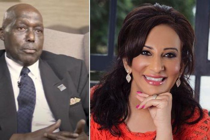 Retired Captain Chris Kariuki and his wife Gina Din