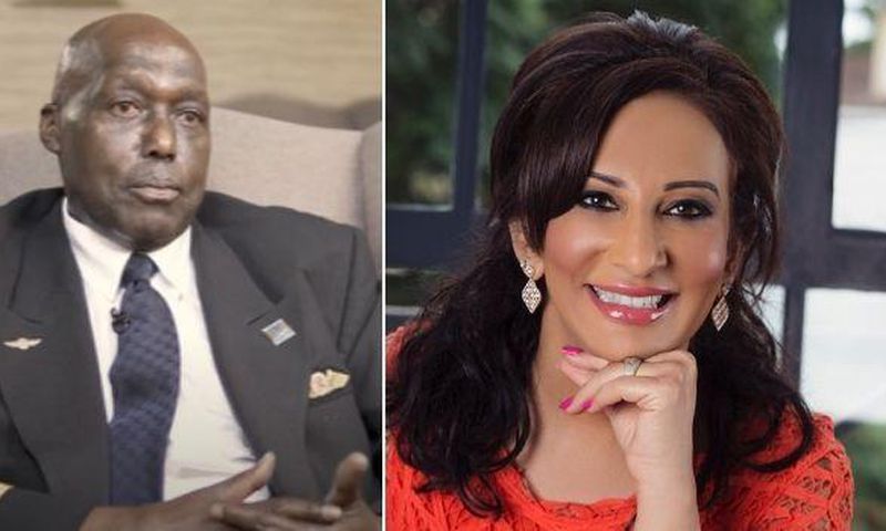 Retired Captain Chris Kariuki and his wife Gina Din