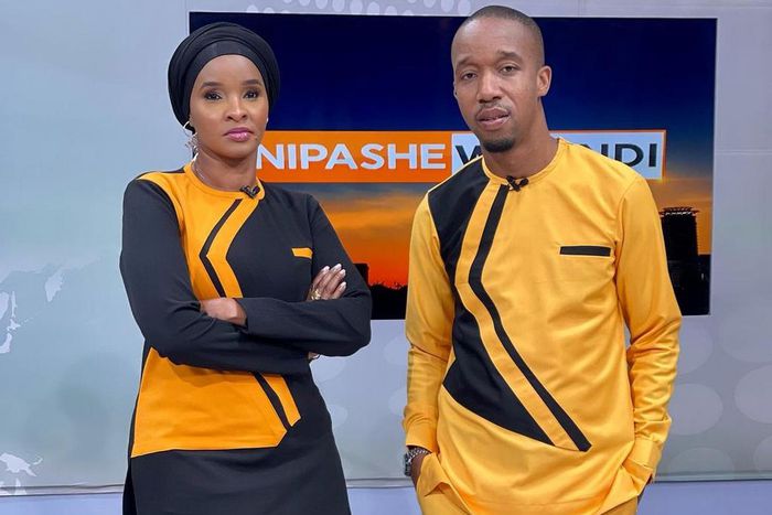 Rashid Abdalla and Lulu Hassan