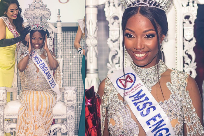 Kenyan-born Rehema Muthamia crowned Miss England 2021 (Photos)