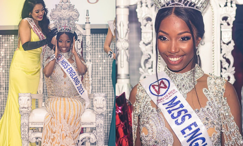 Kenyan-born Rehema Muthamia crowned Miss England 2021 (Photos)