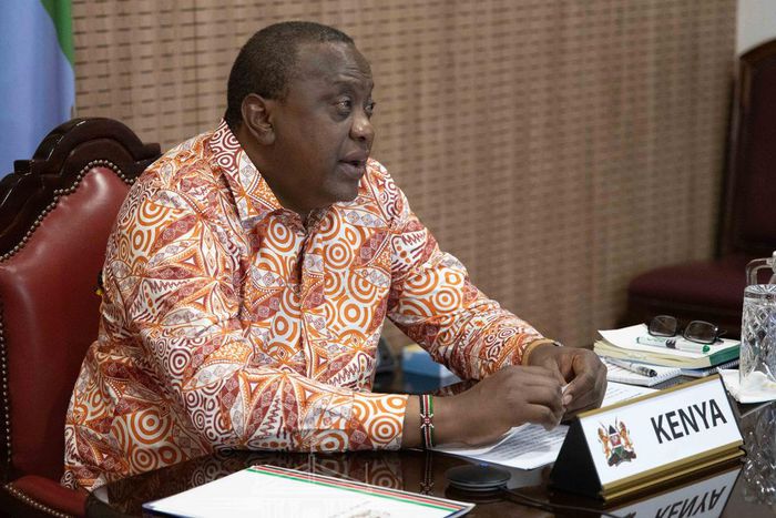 President Uhuru Kenyatta and Peter Mutuku Mathuki