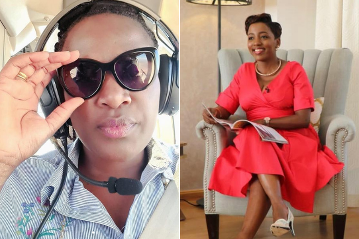 Journalists Mary Kilobi and Jamila Mbugua