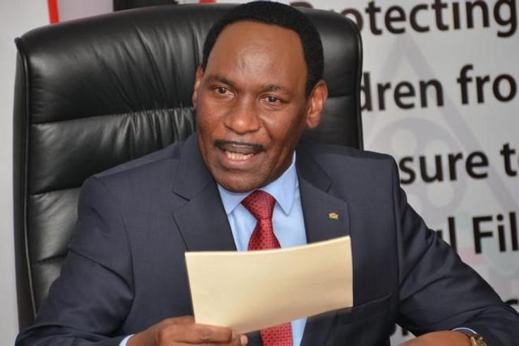 KFCB Boss Ezekiel Mutua and Eric Omondi