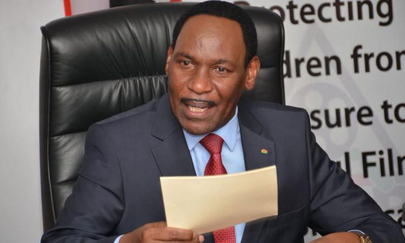 KFCB Boss Ezekiel Mutua and Eric Omondi