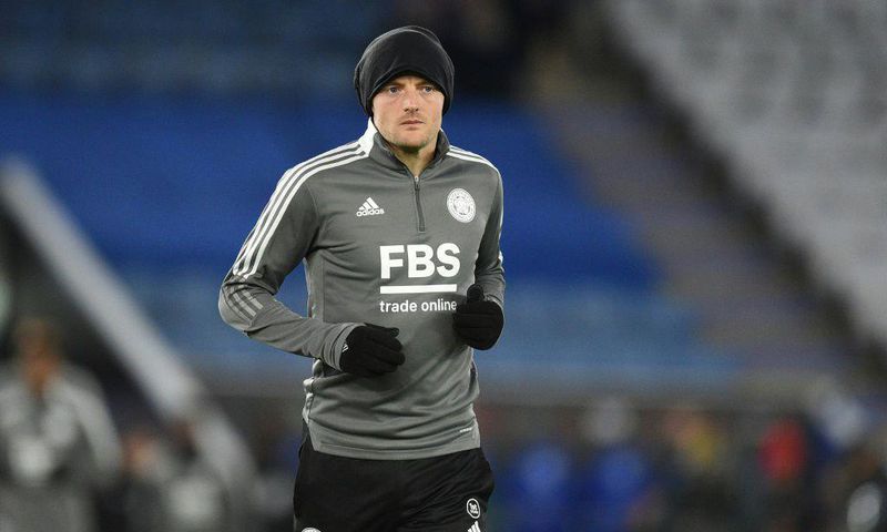 Hamstring trouble - Leicester striker Jamie Vardy