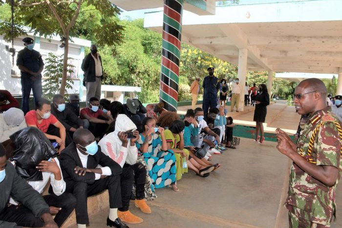 A group of 57 people sentenced after breaking Covid-19 regulations