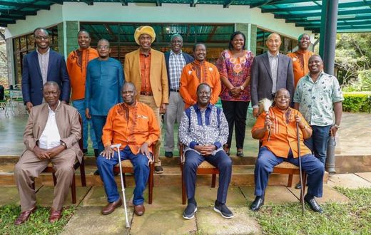 We've been sold fear for decades – Raila says after meeting with Kikuyu Council of Elders