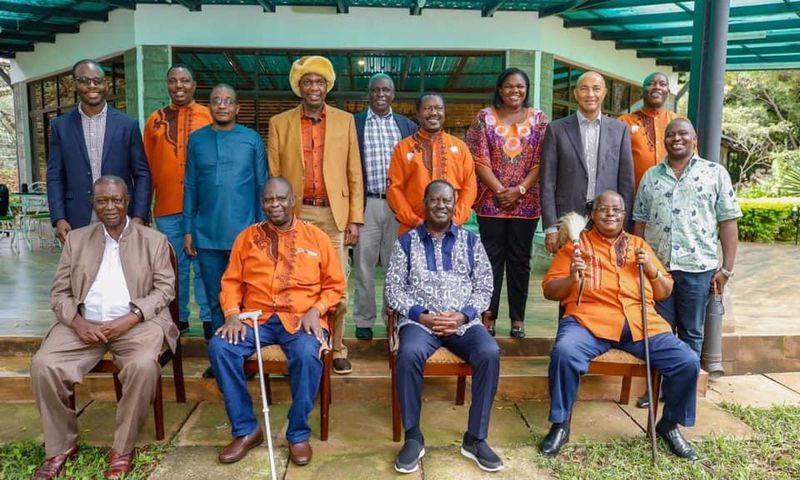 We've been sold fear for decades – Raila says after meeting with Kikuyu Council of Elders