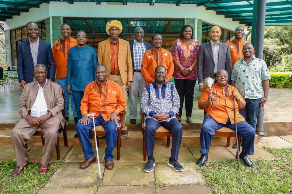 We've been sold fear for decades – Raila says after meeting with Kikuyu Council of Elders