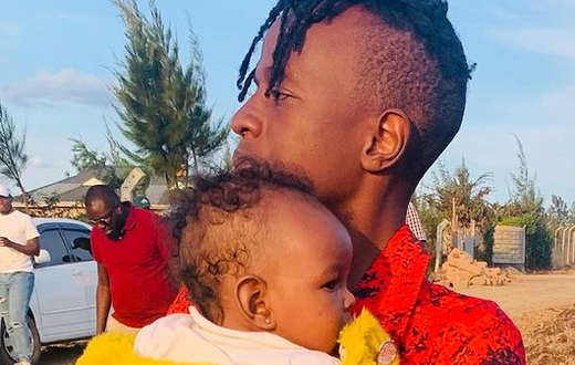 Comedian Kartelo finally introduces his girlfriend and daughter to the world