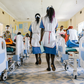 A hospital ward in Kenya