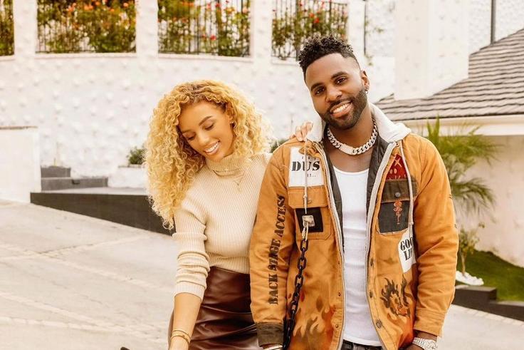 American singer Jason Derulo and his girlfriend Jena Frumes [Instagram/JenaFrumes]