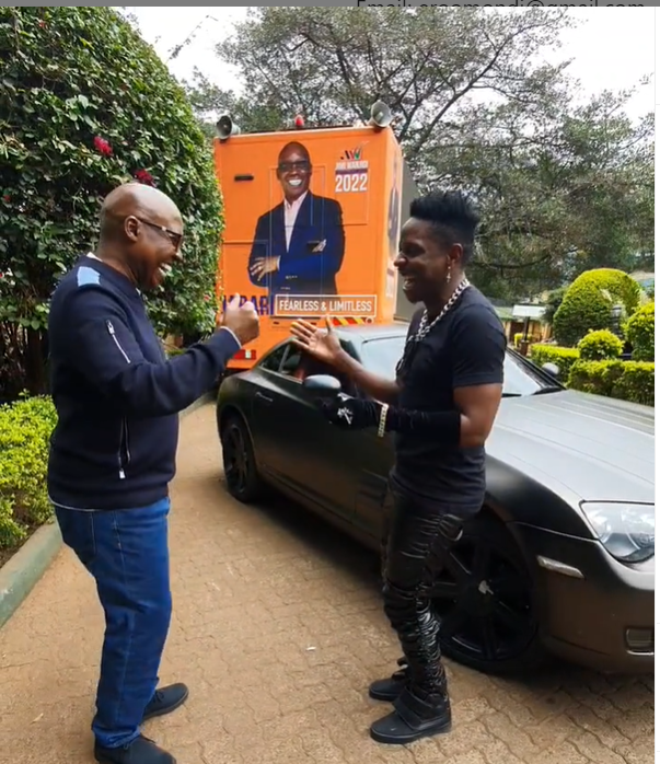 KOT divided over Jimmy Wanjigi’s Car gift to Eric  Omondi