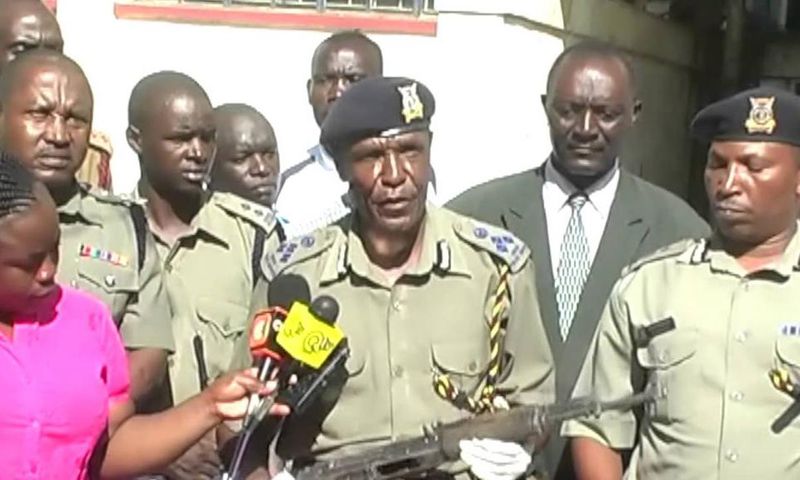 Kisumu Head of Inspectorate Willy Lugusa at a past incident