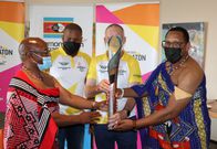 The Birmingham 2022 Queen’s Baton Relay has completed its African journey, here while at it's stop in Eswatini