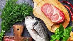 High-protein diets include meats, fish, eggs, many dairy products, legumes, nuts and others.