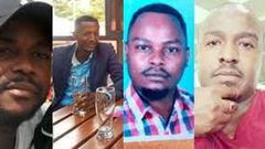 Elijah Obuong, Benjamin Amache Imbai, Brian Oduor, Jack Ochieng who disappeared from Kitengela on April 19, 2021
