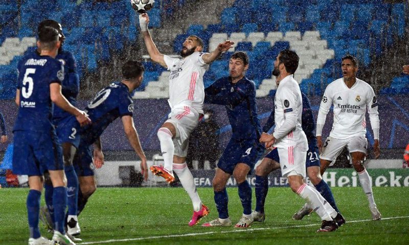 Karim Benzema scored the equaliser in Real Madrid's 1-1 draw with Chelsea on Tuesday
