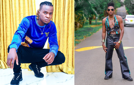 Willy Paul and Eric Omondi