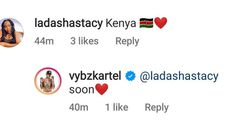Jailed dancehall singer Vybz Kartel claims he'll visit Kenya "soon"