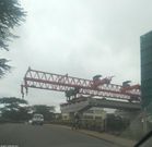 On going construction of the Nairobi Expressway over South C overpass