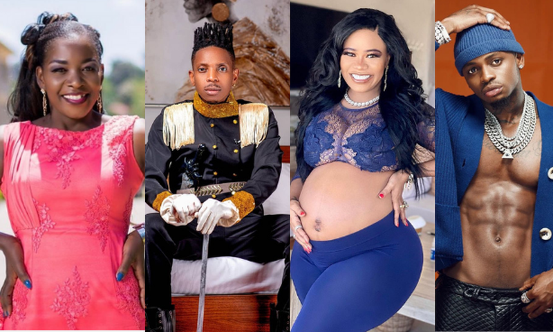 Gloria Muliro, Eric Omondi, Vera Sidika and Diamond Platnumz