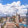 Skyline photography of the capital city of Kenya Nairobi