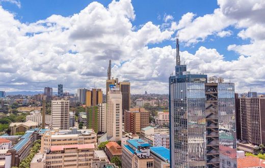 Skyline photography of the capital city of Kenya Nairobi