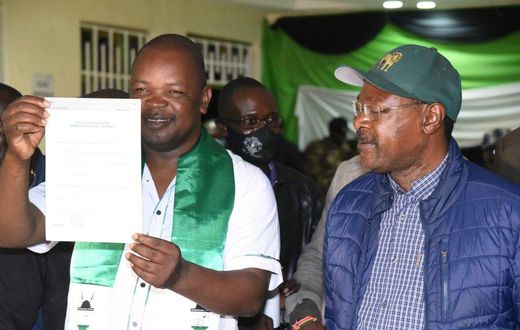 Ford Kenya’s Simiyu Majimbo Kalasinga wins the Kabuchai by-election