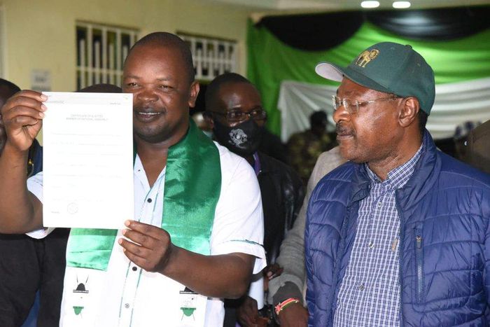 Ford Kenya’s Simiyu Majimbo Kalasinga wins the Kabuchai by-election