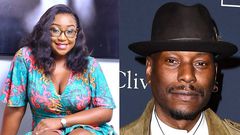 Betty Kyallo blasts American singer Tyrese for sharing this picture of her wedding with ex-husband Okari