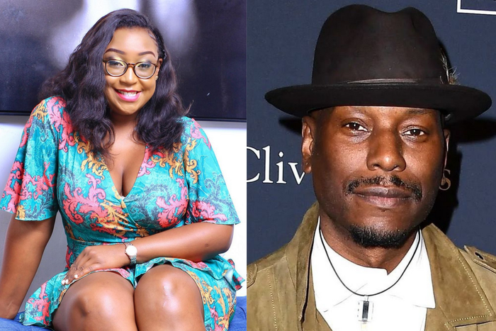 Betty Kyallo blasts American singer Tyrese for sharing this picture of her wedding with ex-husband Okari