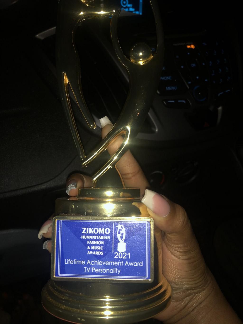 KBC News Anchor Purity Museo named Best TV Personality at Zikomo Awards, Zamia