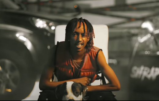 Kenyan rapper Boutross Munene in his new song "Shrap Over the Rest"